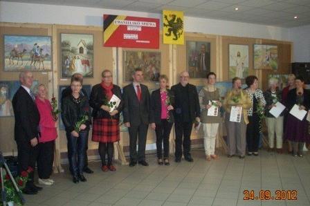 Otwarcie wystawy poplenerowej (16-22 sierpnia) 24.09.2012r.
