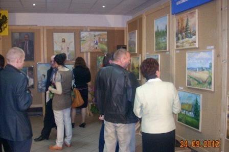 Otwarcie wystawy poplenerowej (16-22 sierpnia) 24.09.2012r.