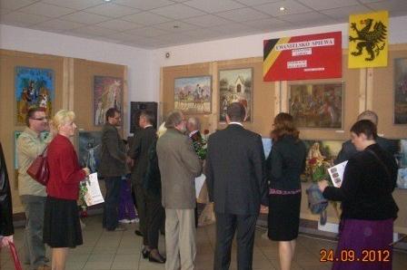 Otwarcie wystawy poplenerowej (16-22 sierpnia) 24.09.2012r.