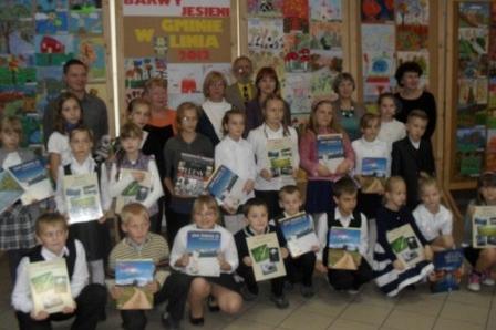 VI Konkurs Plastyczny Barwy Jesieni w gminie Linia 23.10.2012r.