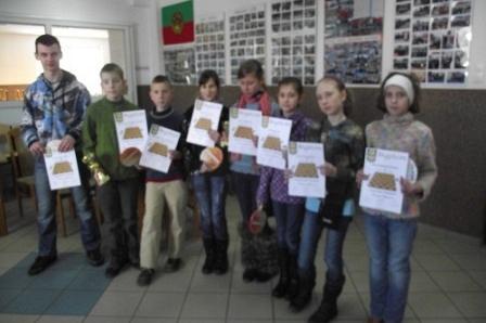 Feryjny Turniej w Warcabach 100-polowych w Lini 06.02.2012r.
