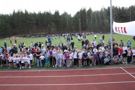 VII Wojewódzki Kaszubski Bieg Przełajowy Terenami Kaszubskiego Parku Krajobrazowego w Lini 22.04.2012r.