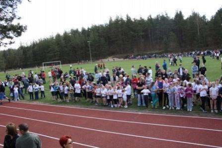 VII Wojewódzki Kaszubski Bieg Przełajowy Terenami Kaszubskiego Parku Krajobrazowego w Lini 22.04.2012r.
