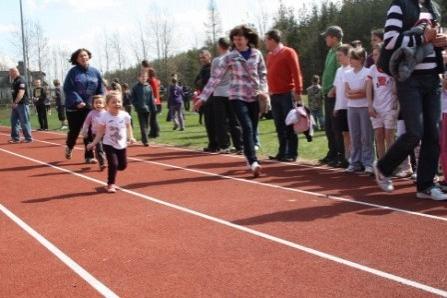 VII Wojewódzki Kaszubski Bieg Przełajowy Terenami Kaszubskiego Parku Krajobrazowego w Lini 22.04.2012r.