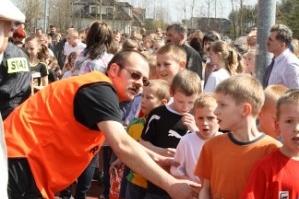 VII Wojewódzki Kaszubski Bieg Przełajowy Terenami Kaszubskiego Parku Krajobrazowego w Lini 22.04.2012r.