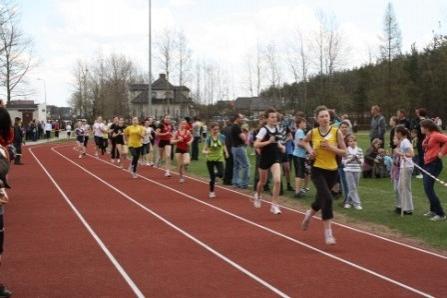 VII Wojewódzki Kaszubski Bieg Przełajowy Terenami Kaszubskiego Parku Krajobrazowego w Lini 22.04.2012r.