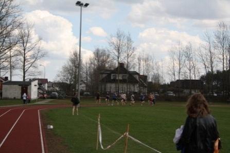 VII Wojewódzki Kaszubski Bieg Przełajowy Terenami Kaszubskiego Parku Krajobrazowego w Lini 22.04.2012r.