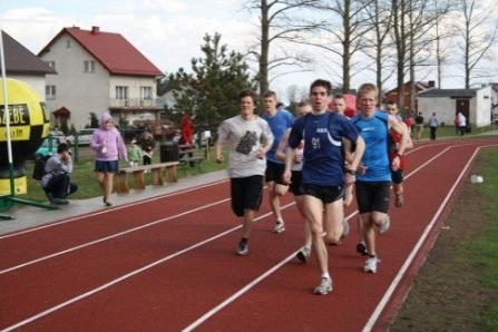 VII Wojewódzki Kaszubski Bieg Przełajowy Terenami Kaszubskiego Parku Krajobrazowego w Lini 22.04.2012r.