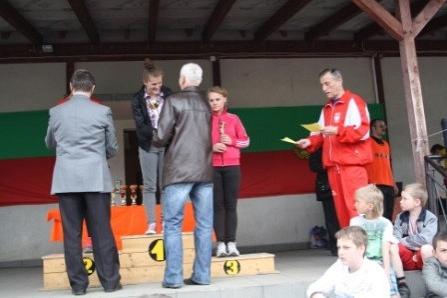 VII Wojewódzki Kaszubski Bieg Przełajowy Terenami Kaszubskiego Parku Krajobrazowego w Lini 22.04.2012r.