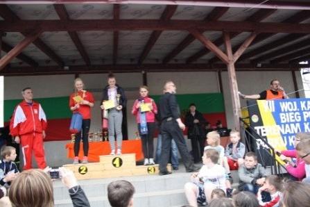 VII Wojewódzki Kaszubski Bieg Przełajowy Terenami Kaszubskiego Parku Krajobrazowego w Lini 22.04.2012r.