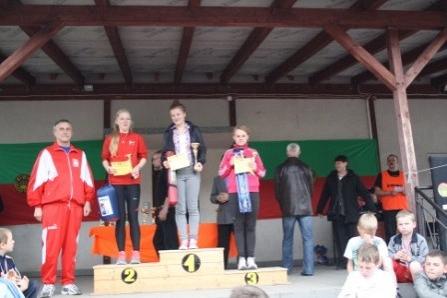 VII Wojewódzki Kaszubski Bieg Przełajowy Terenami Kaszubskiego Parku Krajobrazowego w Lini 22.04.2012r.