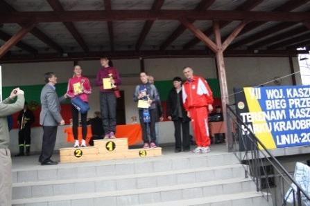 VII Wojewódzki Kaszubski Bieg Przełajowy Terenami Kaszubskiego Parku Krajobrazowego w Lini 22.04.2012r.