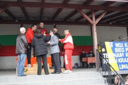 VII Wojewódzki Kaszubski Bieg Przełajowy Terenami Kaszubskiego Parku Krajobrazowego w Lini 22.04.2012r.