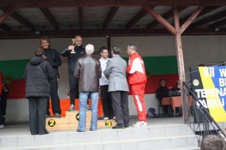 VII Wojewódzki Kaszubski Bieg Przełajowy Terenami Kaszubskiego Parku Krajobrazowego w Lini 22.04.2012r.