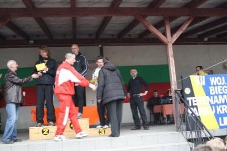 VII Wojewódzki Kaszubski Bieg Przełajowy Terenami Kaszubskiego Parku Krajobrazowego w Lini 22.04.2012r.