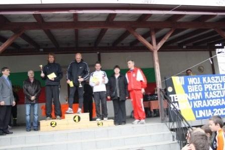 VII Wojewódzki Kaszubski Bieg Przełajowy Terenami Kaszubskiego Parku Krajobrazowego w Lini 22.04.2012r.