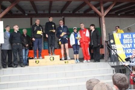 VII Wojewódzki Kaszubski Bieg Przełajowy Terenami Kaszubskiego Parku Krajobrazowego w Lini 22.04.2012r.