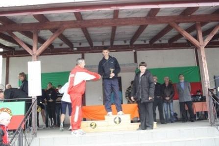 VII Wojewódzki Kaszubski Bieg Przełajowy Terenami Kaszubskiego Parku Krajobrazowego w Lini 22.04.2012r.