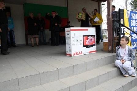 VII Wojewódzki Kaszubski Bieg Przełajowy Terenami Kaszubskiego Parku Krajobrazowego w Lini 22.04.2012r.