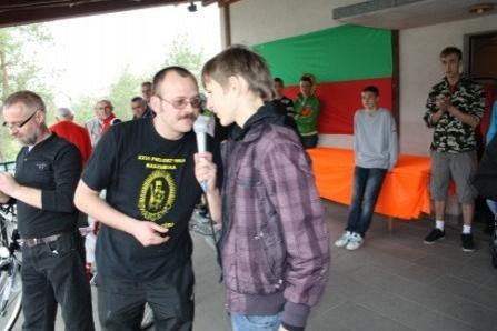 VII Wojewódzki Kaszubski Bieg Przełajowy Terenami Kaszubskiego Parku Krajobrazowego w Lini 22.04.2012r.