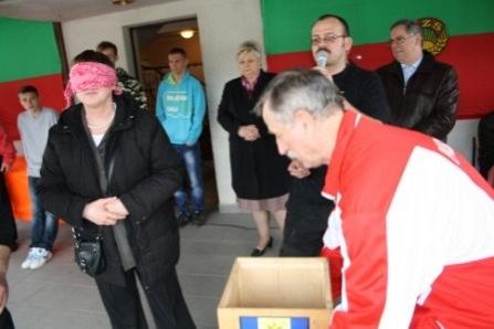 VII Wojewódzki Kaszubski Bieg Przełajowy Terenami Kaszubskiego Parku Krajobrazowego w Lini 22.04.2012r.