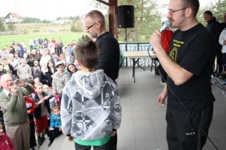 VII Wojewódzki Kaszubski Bieg Przełajowy Terenami Kaszubskiego Parku Krajobrazowego w Lini 22.04.2012r.