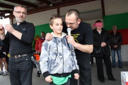 VII Wojewódzki Kaszubski Bieg Przełajowy Terenami Kaszubskiego Parku Krajobrazowego w Lini 22.04.2012r.