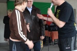VII Wojewódzki Kaszubski Bieg Przełajowy Terenami Kaszubskiego Parku Krajobrazowego w Lini 22.04.2012r.
