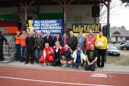 VII Wojewódzki Kaszubski Bieg Przełajowy Terenami Kaszubskiego Parku Krajobrazowego w Lini 22.04.2012r.
