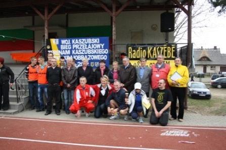 VII Wojewódzki Kaszubski Bieg Przełajowy Terenami Kaszubskiego Parku Krajobrazowego w Lini 22.04.2012r.