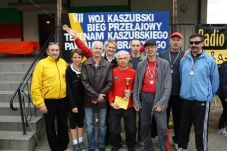 VII Wojewódzki Kaszubski Bieg Przełajowy Terenami Kaszubskiego Parku Krajobrazowego w Lini 22.04.2012r.