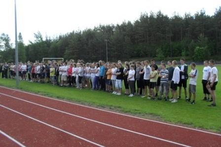 Mistrzostwa Gminy Linia w czwórboju lekkoatletycznym szkół podstawowych i gimnazjalnych 14-15.06.2012r.