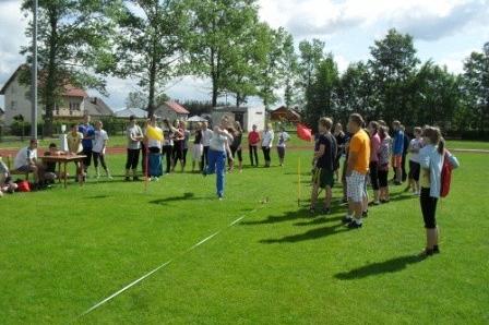 Mistrzostwa Gminy Linia w czwórboju lekkoatletycznym szkół podstawowych i gimnazjalnych 14-15.06.2012r.