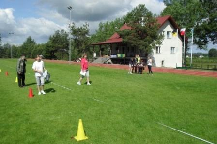 Mistrzostwa Gminy Linia w czwórboju lekkoatletycznym szkół podstawowych i gimnazjalnych 14-15.06.2012r.