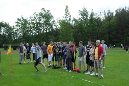 Mistrzostwa Gminy Linia w czwórboju lekkoatletycznym szkół podstawowych i gimnazjalnych 14-15.06.2012r.