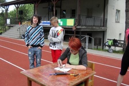 Mistrzostwa Gminy Linia w czwórboju lekkoatletycznym szkół podstawowych i gimnazjalnych 14-15.06.2012r.