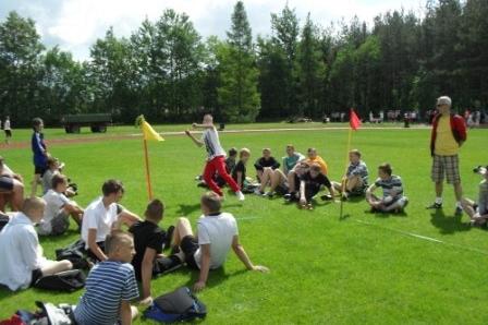 Mistrzostwa Gminy Linia w czwórboju lekkoatletycznym szkół podstawowych i gimnazjalnych 14-15.06.2012r.
