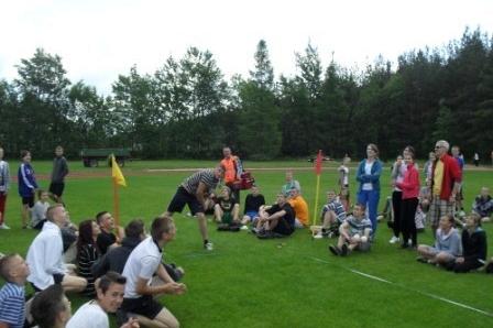 Mistrzostwa Gminy Linia w czwórboju lekkoatletycznym szkół podstawowych i gimnazjalnych 14-15.06.2012r.