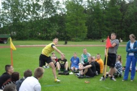 Mistrzostwa Gminy Linia w czwórboju lekkoatletycznym szkół podstawowych i gimnazjalnych 14-15.06.2012r.