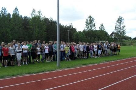 Mistrzostwa Gminy Linia w czwórboju lekkoatletycznym szkół podstawowych i gimnazjalnych 14-15.06.2012r.