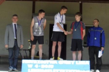 Mistrzostwa Gminy Linia w czwórboju lekkoatletycznym szkół podstawowych i gimnazjalnych 14-15.06.2012r.