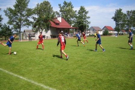 X Mistrzostwa w Piłkę Nożną o Puchar Wójta Gminy Linia 19.08.2012r.