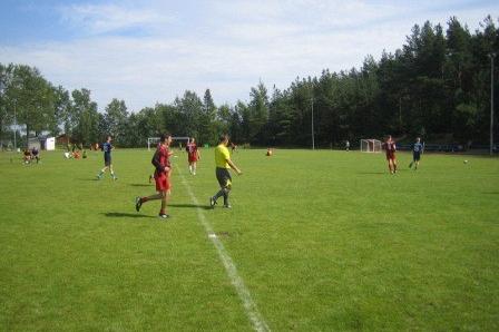 X Mistrzostwa w Piłkę Nożną o Puchar Wójta Gminy Linia 19.08.2012r.