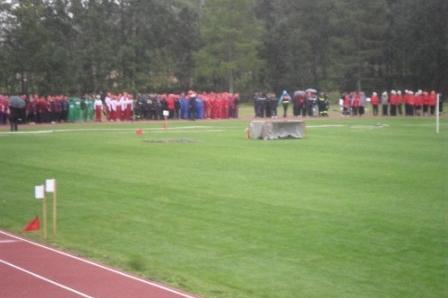 Powiatowe zawody sportowo - pożarnicze MDP w Lini 15.09.2012r.