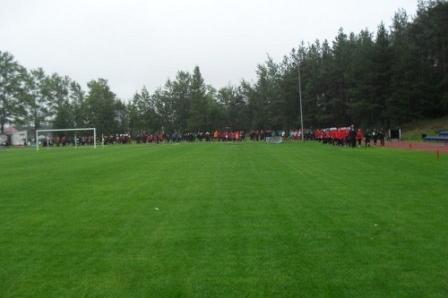 Powiatowe zawody sportowo - pożarnicze MDP w Lini 15.09.2012r.