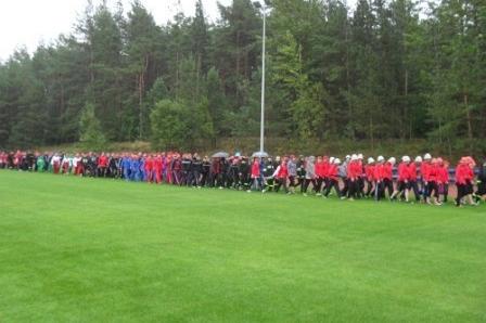 Powiatowe zawody sportowo - pożarnicze MDP w Lini 15.09.2012r.