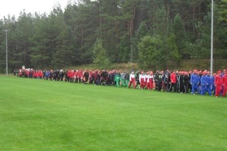 Powiatowe zawody sportowo - pożarnicze MDP w Lini 15.09.2012r.