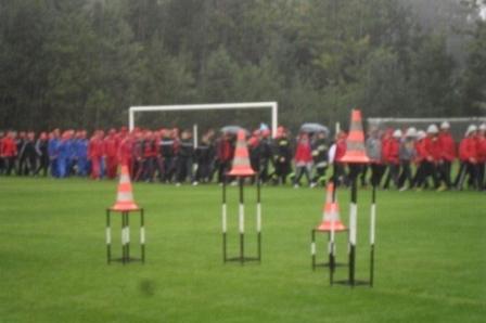 Powiatowe zawody sportowo - pożarnicze MDP w Lini 15.09.2012r.