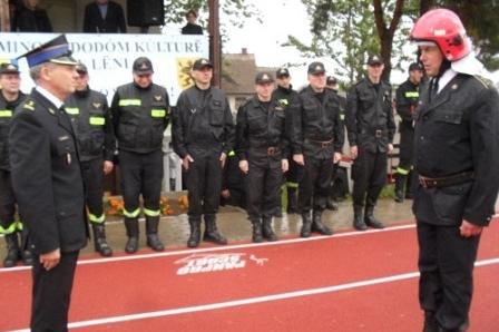 Powiatowe zawody sportowo - pożarnicze MDP w Lini 15.09.2012r.