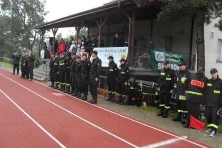 Powiatowe zawody sportowo - pożarnicze MDP w Lini 15.09.2012r.